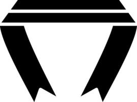 Pointer Glyph Icon vector