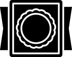 Banner Glyph Icon vector