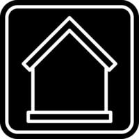 Home Glyph Icon vector