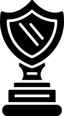 Trophy Cup Glyph Icon