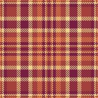 Textile design of textured plaid. Checkered fabric pattern swatch for shirt, dress, suit, wrapping paper print, invitation and gift card. vector