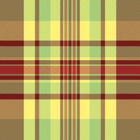 Spanish background fabric seamless, tailor pattern check texture. Amazing textile plaid tartan in red and green colors. vector