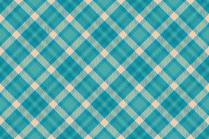 Layer background plaid seamless, pajamas texture fabric . Sky tartan check textile pattern in teal and cyan colors. vector