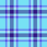 Curve fabric texture pattern, antique background textile check. Woman seamless tartan plaid in blue and light colors. vector