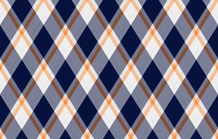 Argyle pattern of geometric rhombus. Harlequin check wallpaper design. Classic diamond shaped textile material for web background, print fabric clothing, sweater, wrapping paper, gift card, invitation vector