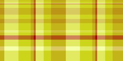 Suit seamless pattern, 40s background check fabric. Art plaid tartan texture textile in lime and yellow colors. vector