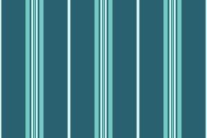 Wealth textile seamless lines, mexico pattern stripe. Flatform vertical texture fabric background in cyan and teal colors. vector