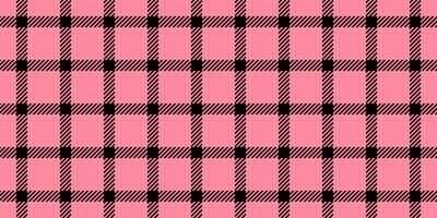 Luxurious check seamless plaid, book background fabric . Design tartan pattern texture textile in red and black colors. vector