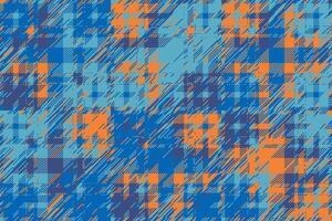 Modern glitch background. Color geometric abstract pattern . vector