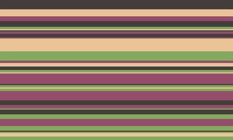Geometric stripes seamless pattern with horizontal lines in varied colours, creating an abstract background. Ideal for textile design, wallpaper, or graphic prints. vector