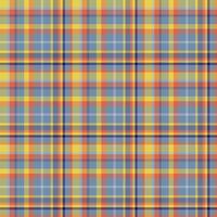 Plaid seamless pattern. background of textile ornament. Flat fabric design. vector