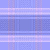 Subtle fabric tartan, layout check background pattern. Spanish plaid texture textile seamless in blue and light colors. vector