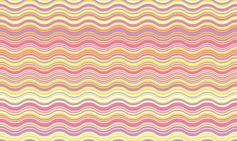 Abstract background with wavy stripes in vibrant colors, creating a rippled, liquid effect. Smooth curves and textured lines add elegance, vitality, and creativity. Ideal for wallpaper or textile. vector