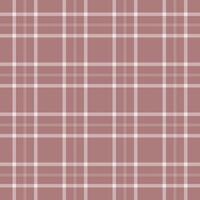 Lined pattern textile, form tartan fabric texture. Softness check plaid seamless background in light and pastel colors. vector