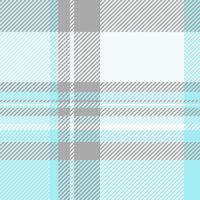 Goose tartan pattern check, quiet seamless plaid. Craft texture fabric textile background in white and dark gray colors. vector