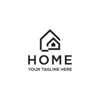 Real Estate Logo. Luxury Logo. Construction Architecture Building Logo Design Template Element. Suitable for your design need, logo, illustration, animation, etc. vector