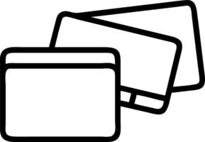 A collection of credit cards fanned out on a plain white surface with space for text captured with a close up static shot to emphasize variety and choice vector