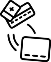 A floating wallet and credit card hover in mid air with a soft rotation isolated on a clean white background symbolizing financial transactions and consumerism vector