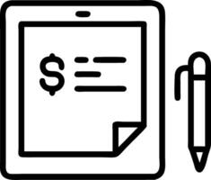 A minimalist setup featuring a tablet with a budgeting app a sleek pen and a notebook on a plain white desk captured with a top down view to emphasize personal finance management vector