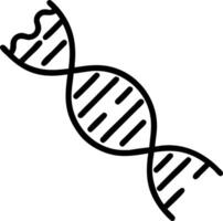 Abstract DNA strand with bokeh lights symbolizing growth and innovation in business vector