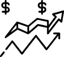 Abstract digital art with floating financial charts vector