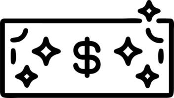 Close up of a holographic advertising banner with glowing currency symbols and copy space vector