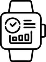Close up of holographic compliance badge on a sleek device vector