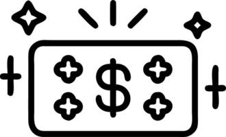 Close up of a holographic wallet with glowing currency and discount symbols and copy space vector