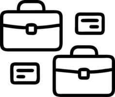 Minimalistic briefcase and credit card icons arranged in a repeatable seamless tile pattern with clean lines and a soft white backdrop symbolizing business and transactions concep vector