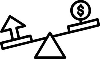 Risk return seesaw vector