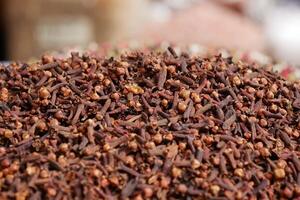 Close-Up View of Clove Spice for Culinary and Medicinal Use photo
