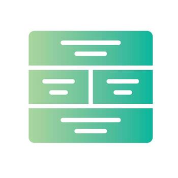 label Flat Gradient Icon White Background vector