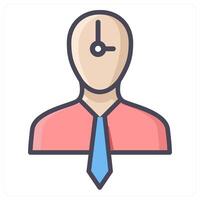 Time Management and time icon concept vector
