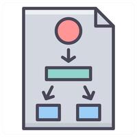 Business Hierarchy and team icon concept vector
