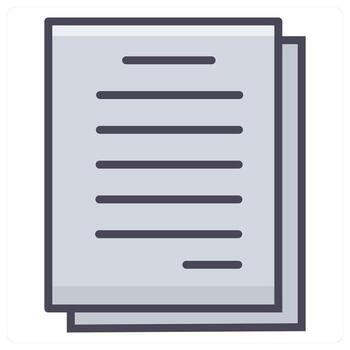 Duplicate Copy and create icon concept vector