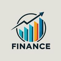 Sharp Graph Rises Finance Logo vector