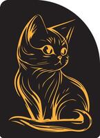 Cat Vectore Design Download EPS File. vector