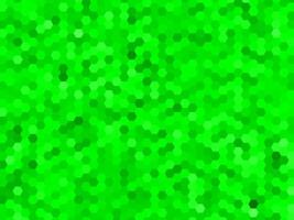 a vibrant geometric pattern composed of numerous hexagons in varying shades of green. vector
