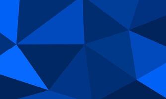 Background with dark blue color triangle pattern texture. Modern mosaic concept illustration design vector