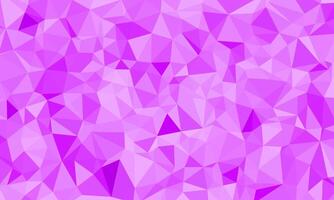 Abstract irregular polygon background in light magenta color. triangle pattern design for decoration, banner, greeting, invitation, website, advertising, cover, backdrop, header vector