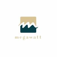 MW and WM Logo Architects vector