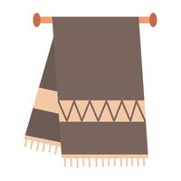Bath and sauna towel. extensions. vector