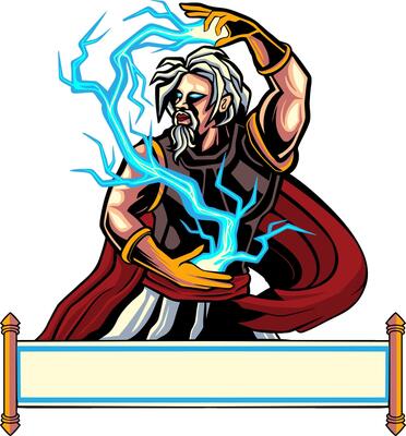 zeus illustration design