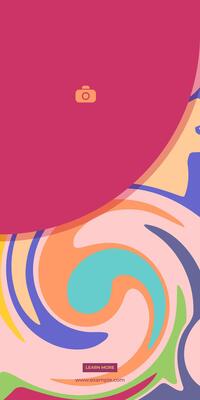 Colourful liquid swirl design minimalist style. Modern abstract art for advertising banners, promotions, covers