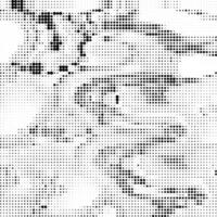 Halftone Dark Pattern. vector