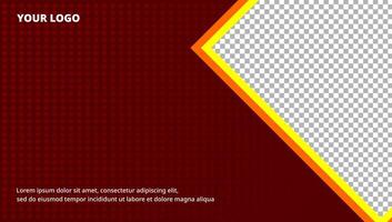 business flyer presentation vector