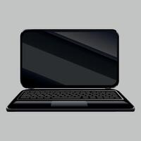 notebook icon, device, new technologies isolated vector
