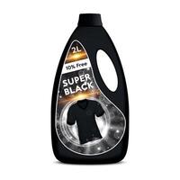 White plastic bottle on the white background for liquid laundry detergent, cleaning agent, bleach for fabric with label. vector