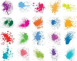 Grunge Stroke, Paint Splatter Texture vector