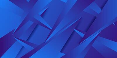 Abstract blue 3D background. Overlapping triangle shapes pattern. Eps10 vector